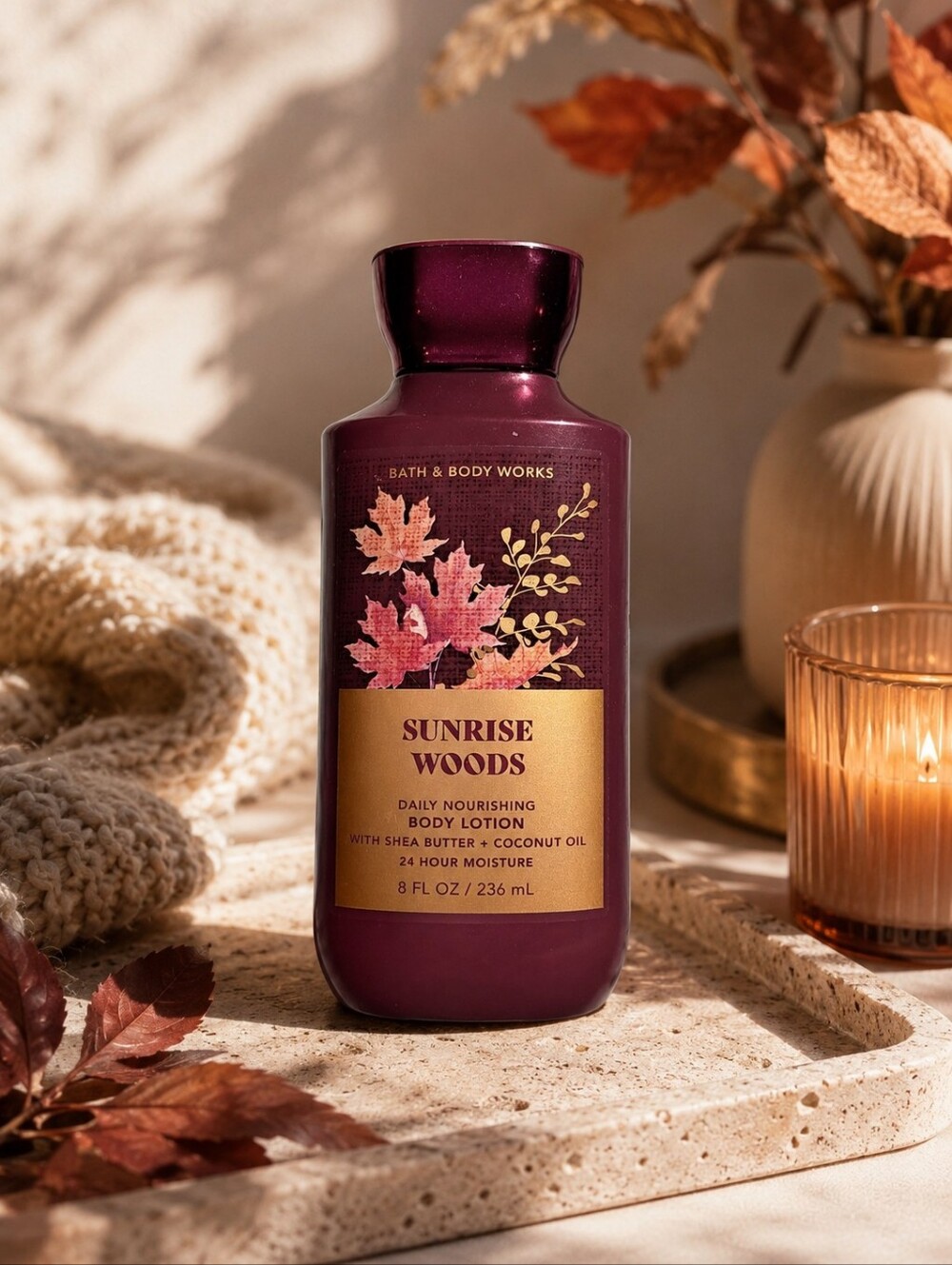 Bath And Body Works Sunrise Woods Body Lotion New